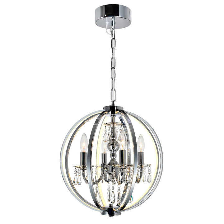 CWI Lighting Four Light Chandelier