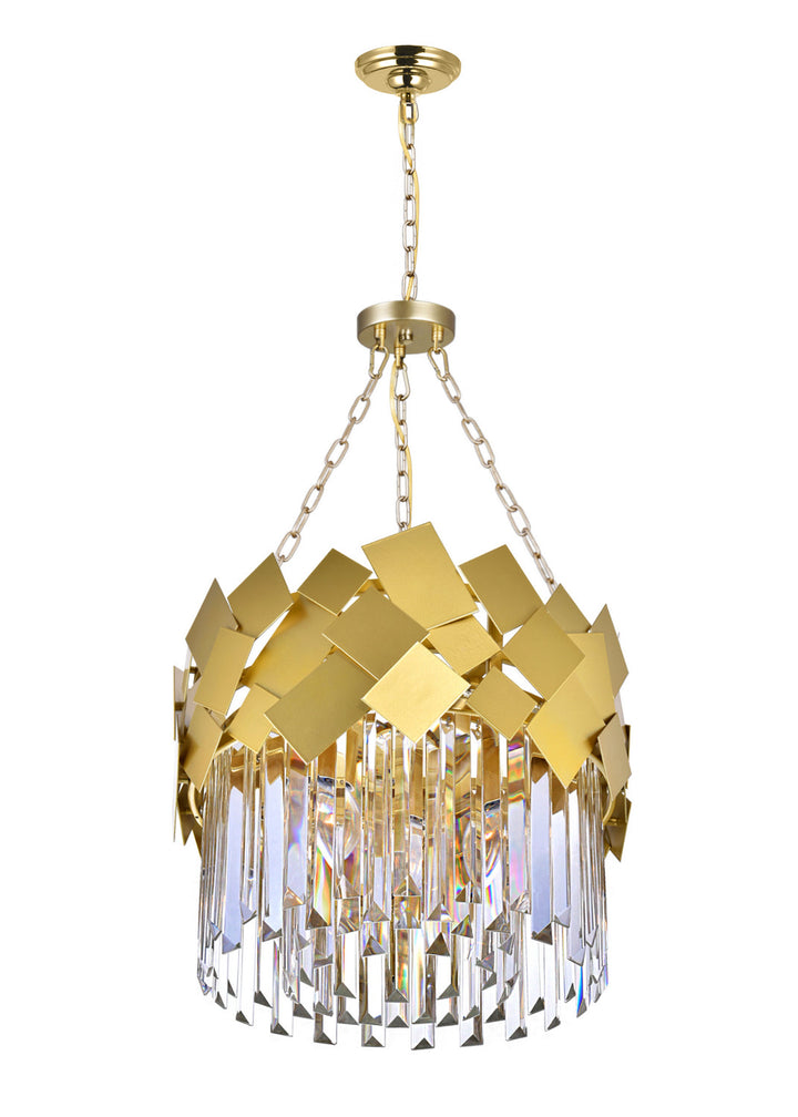 CWI Lighting Four Light Chandelier