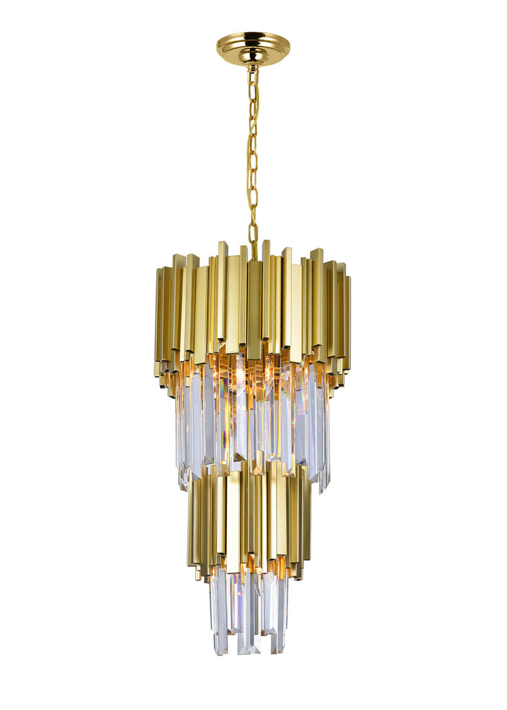 CWI Lighting Four Light Mini Chandelier