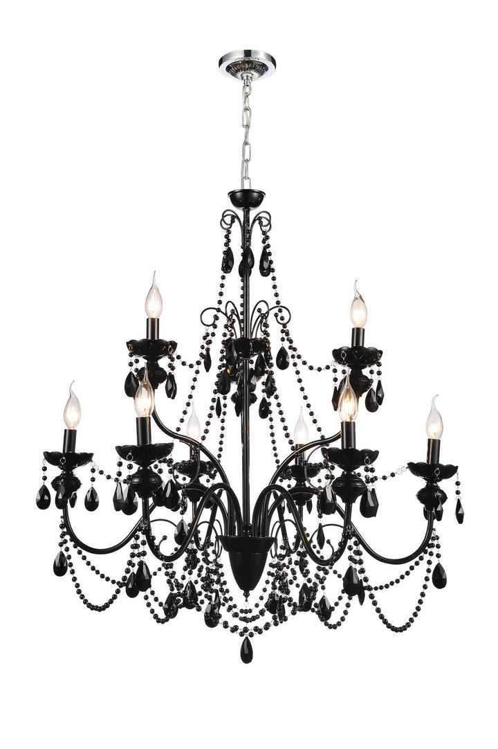 CWI Lighting Nine Light Chandelier