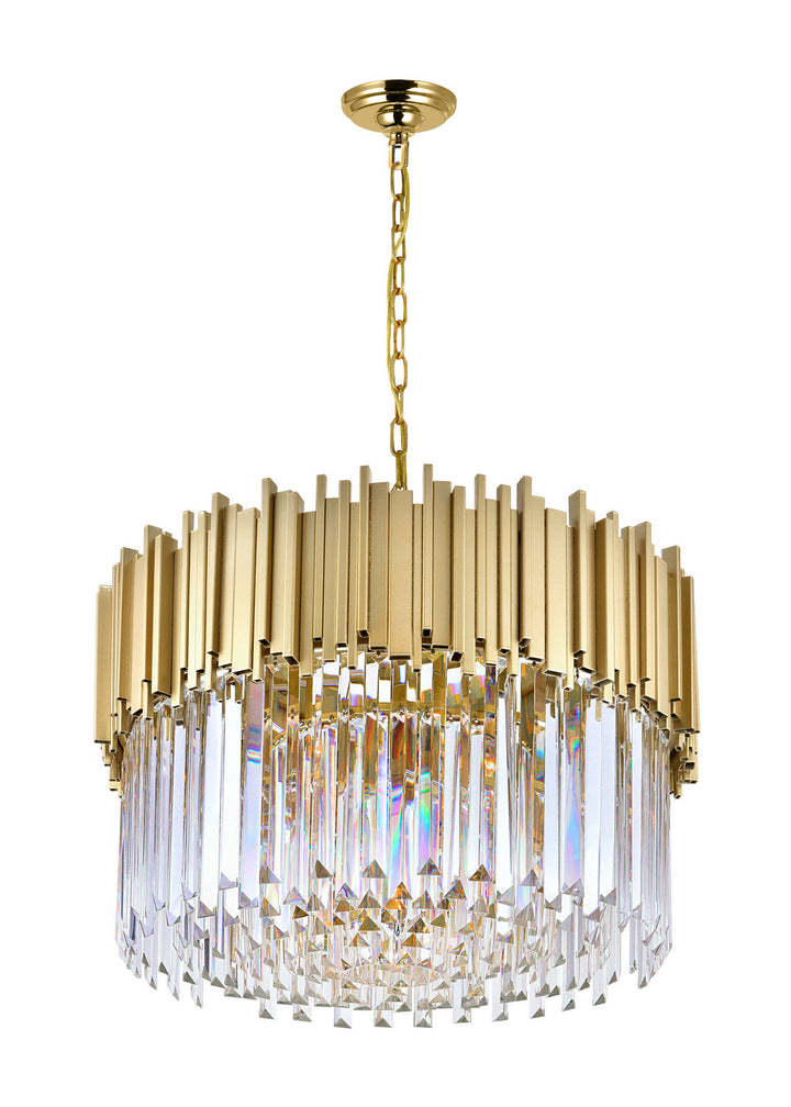 CWI Lighting Seven Light Chandelier