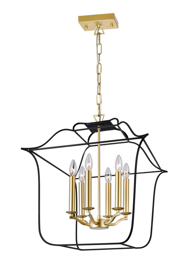 CWI Lighting Six Light Chandelier