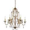 CWI Lighting Six Light Chandelier