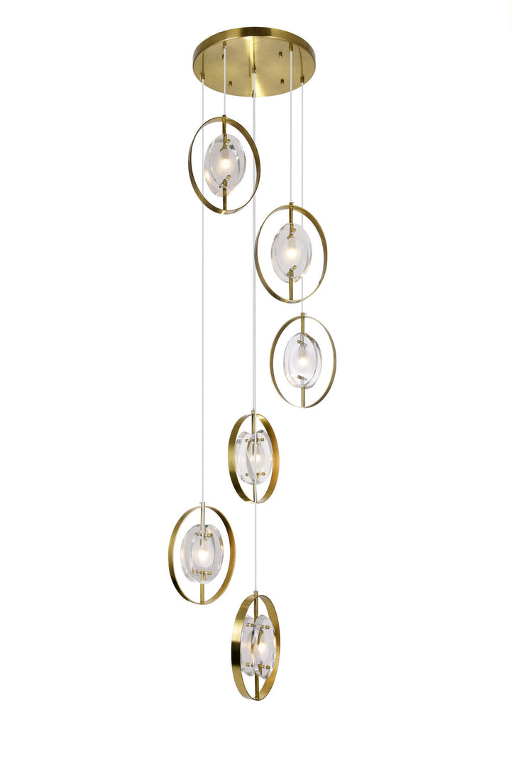 CWI Lighting Six Light Pendant