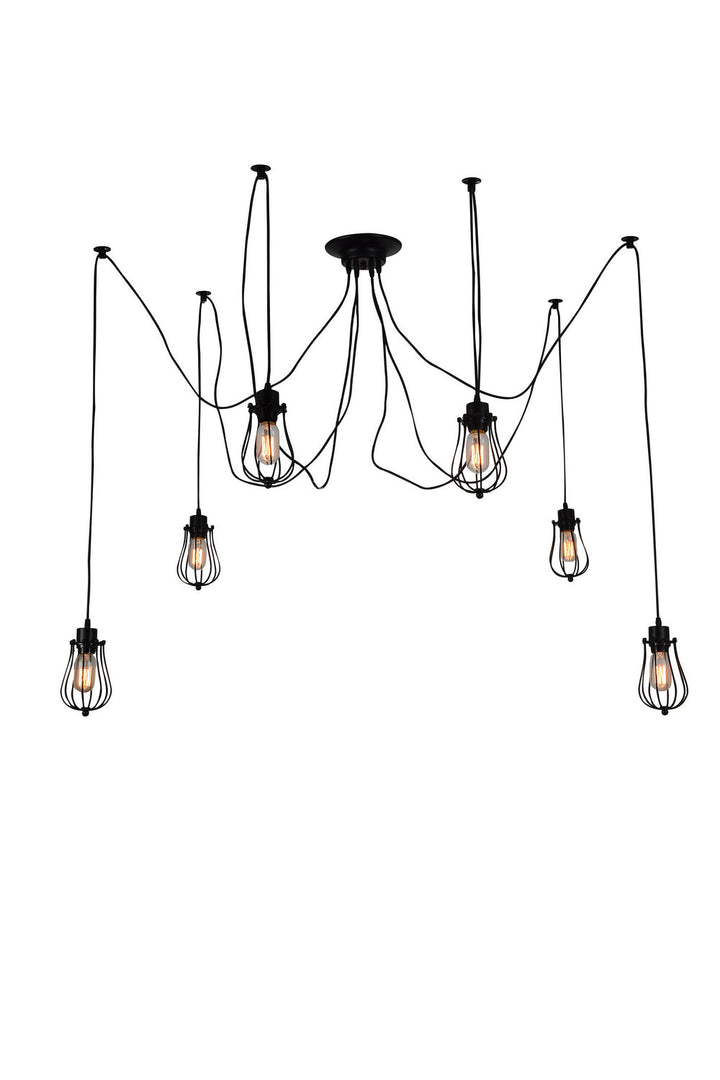 CWI Lighting Six Light Pendant