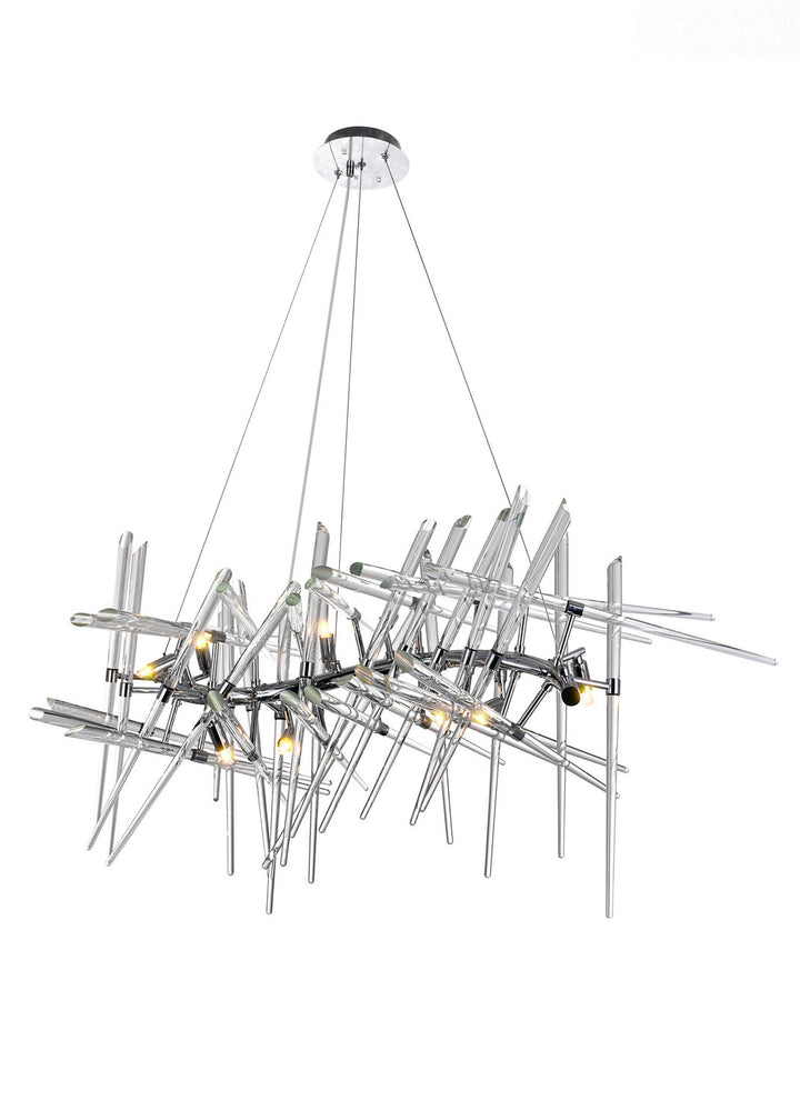 CWI Lighting Ten Light Chandelier