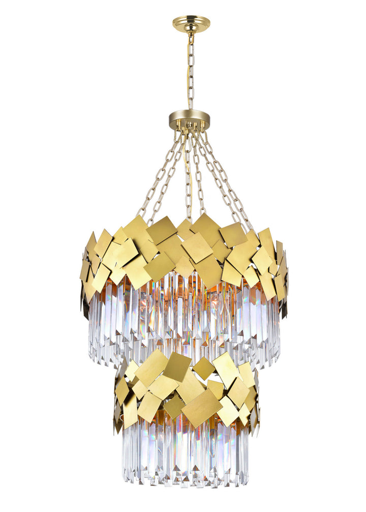 CWI Lighting Ten Light Chandelier