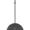 Dalia LED Pendant in Black