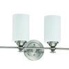 Dardyn Four Light Vanity in Brushed Polished Nickel