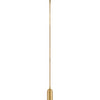 Dax LED Pendant in Heritage Brass