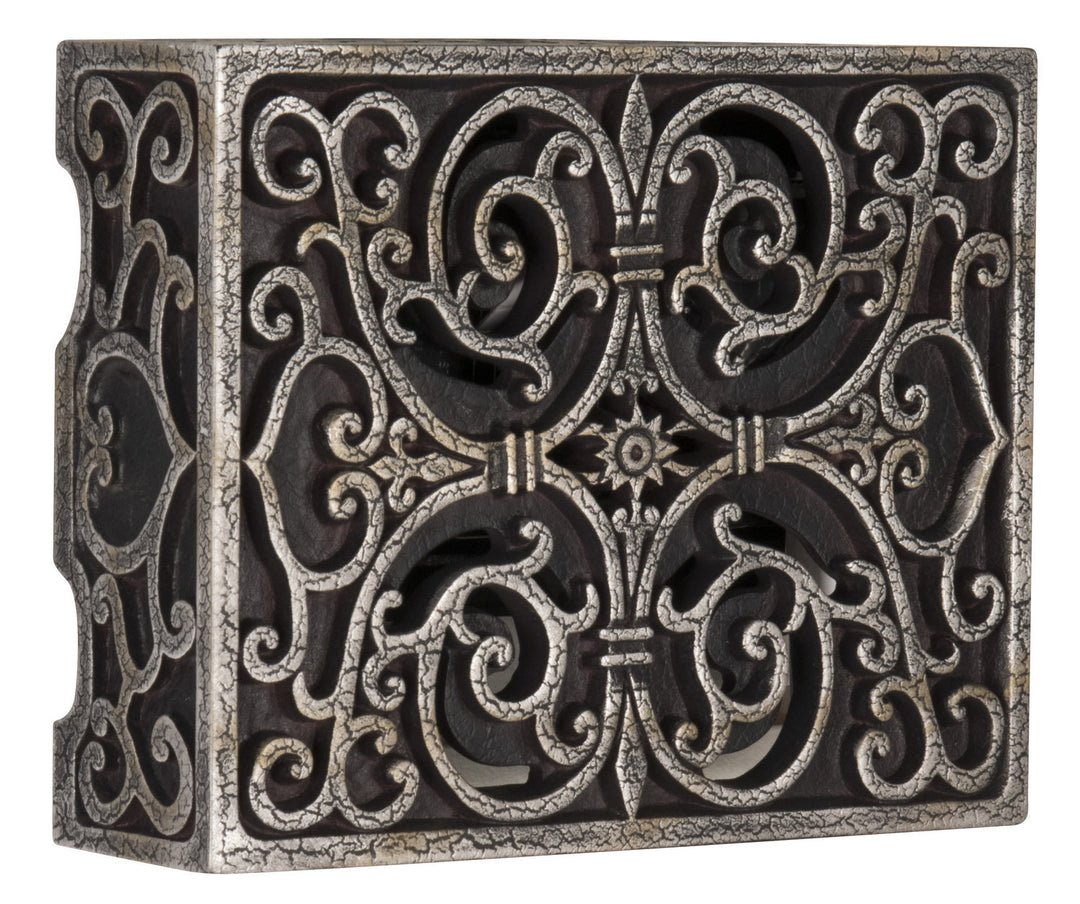 Designer Chimes Carved Box Chime in Renaissance Crackle