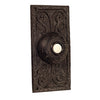 Designer Surface Mount Lighted Push Button  in Weathered Black