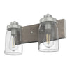 Devon Park Two Light Vanity in Brushed Nickel