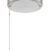 Disk LED Disk Fan Light Kit in Brushed Polished Nickel