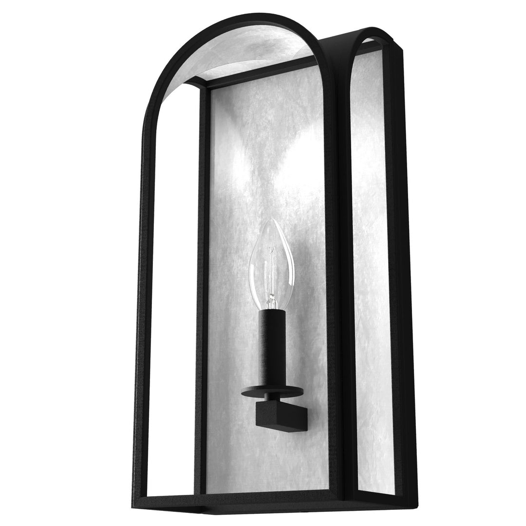 Dukestown One Light Wall Sconce in Natural Black Iron