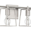 Dunn Four Light Vanity in Brushed Polished Nickel