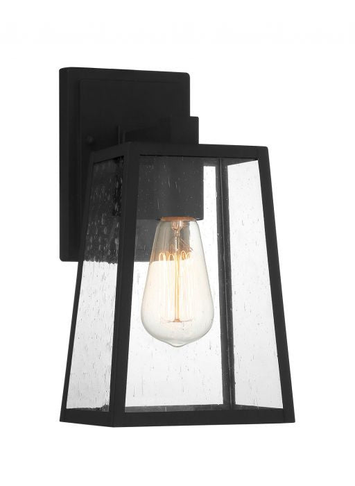 Dunn One Light Outdoor Wall Mount in Textured Black