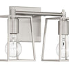 Dunn Two Light Vanity in Brushed Polished Nickel