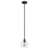 Dunshire One Light Mini Pendant in Noble Bronze