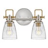 Easton LED Vanity in Polished Nickel