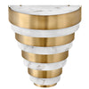 Echelon LED Wall Sconce in Heritage Brass