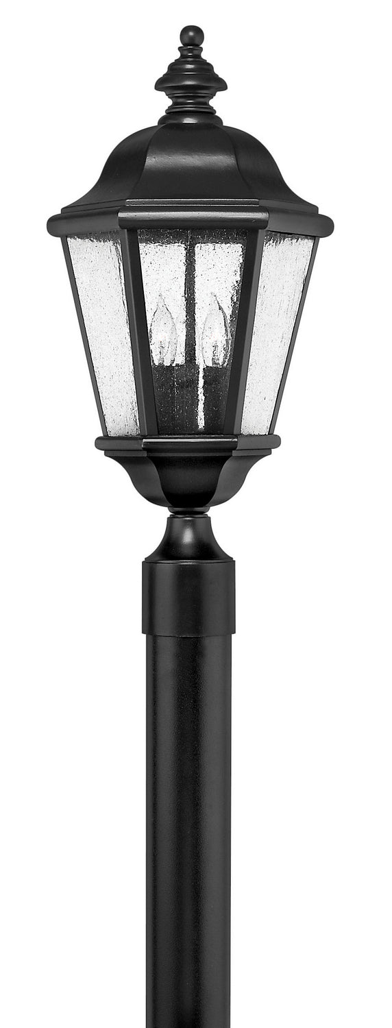 Edgewater LED Post Top/ Pier Mount in Black