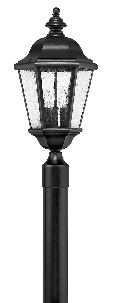 Edgewater LED Post Top/ Pier Mount in Black