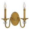 Eleanor LED Wall Sconce in Heritage Brass
