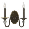 Eleanor LED Wall Sconce in Light Oiled Bronze