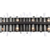 Elegant Lighting Eight Light Bath Sconce