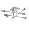 Elegant Lighting Eight Light Flush Mount