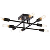 Elegant Lighting Eight Light Flush Mount