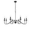Elegant Lighting Eight Light Pendant
