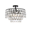 Elegant Lighting Five Light Flush Mount