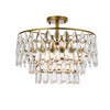 Elegant Lighting Five Light Flush Mount