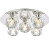 Elegant Lighting Five Light Flush Mount