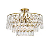 Elegant Lighting Five Light Flush Mount