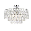 Elegant Lighting Five Light Flush Mount