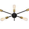 Elegant Lighting Five Light Wall Sconce
