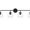 Elegant Lighting Four Light Bath Sconce
