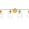 Elegant Lighting Four Light Bath Sconce
