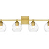 Elegant Lighting Four Light Bath Sconce