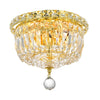 Elegant Lighting Four Light Flush Mount
