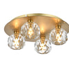 Elegant Lighting Four Light Flush Mount