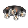 Elegant Lighting Four Light Flush Mount