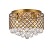 Elegant Lighting Four Light Flush Mount