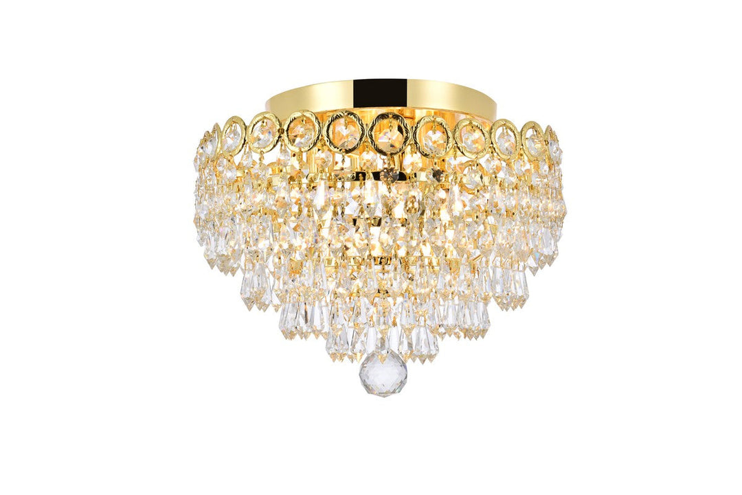 Elegant Lighting Four Light Flush Mount