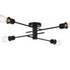 Elegant Lighting Four Light Flush Mount