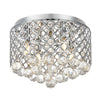 Elegant Lighting Four Light Flushmount
