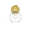 Elegant Lighting One Light Bath Sconce